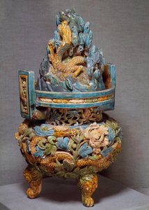 Sztuka chińska: perfumy do palników w terakoty. Okres dynastii Yuan. 1271-1368. autorstwa Yuan Dynasty Chinese School
