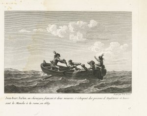 Jan Bart ucieka z angielskiego więzienia i przeprawia się przez kanał łodzią wiosłową, 1689 Jean-Bart, Forbin, un operation français et deux mouses s