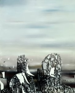 Groźne niebo autorstwa Yves Tanguy