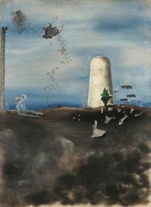 Śmierć obserwująca jego rodzinę autorstwa Yves Tanguy