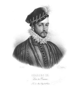 Król Francji Karol IX, ok. 1820 r.