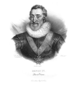Król Henryk IV z Francji, c1820s