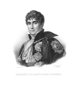 Michel-Louis-Étienne Regnaud de Saint-Jean dAngély, ok. 1820 r. autorstwa Zephirin Felix Jean Marius Belliard
