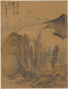 Krajobraz w stylu Chao Yuan, 1775.