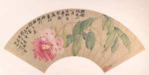 Piwonia, dat. 1862. autorstwa Zhao Zhiqian