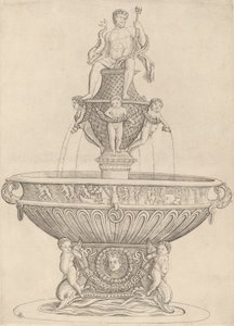 Fontanna z posągiem Neptuna, ok. 1900 r. 14801485.