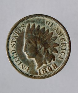 moneta 1 centa autorstwa William Walcutt
