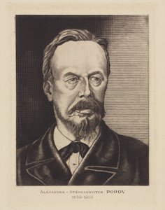Aleksandre-Stefanowicz Popow, rosyjski fizyk, ok. 1905 autorstwa Frederick (attr. to) Barnard