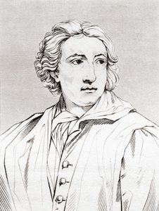 Anton Raphael Mengs (1728  1779), niemiecki malarz, z „Zabytkowej Galerii Portretów i Malarstwa”, opublikowana w 1808 r. autorstwa Ferdinand Georg Waldmuller