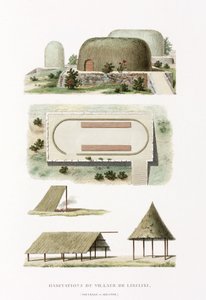 Architektura Budynki we wsi Likiliki autorstwa Frederick (attr. to) Barnard