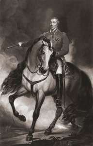 Arthur Wellesley, książę Wellington, portret konny autorstwa . .