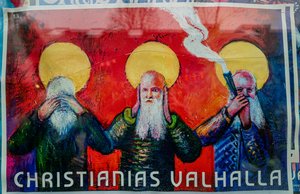 Legalizacja konopi, Christiania, Kopenhaga autorstwa . .