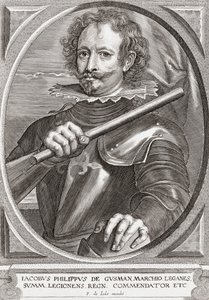 Diego Mexía Felipez de Guzmán y Dávila. Portret. autorstwa . .