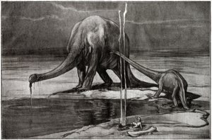 Dinozaury w Afryce autorstwa . .