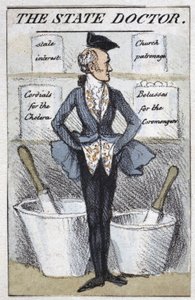 Choroby, cholera „państwowy lekarz” autorstwa John Pardon