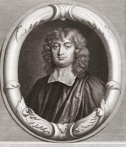Edward Stillingfleet, brytyjski teolog. Portret. autorstwa . .