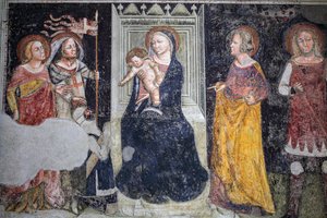 Fresk kaplicy Giusti w kościele Sant