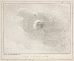 „Wielkie Zaćmienie 1836” autorstwa John Pardon