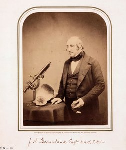James Scott Bowerbank, brytyjski geolog autorstwa Ferdinand Georg Waldmuller