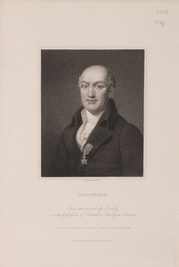 Jean Baptiste Joseph Delambre, francuski astronom, ok. 1810 r. autorstwa Frederick (attr. to) Barnard