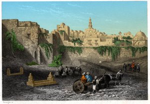 Jerozolima, Izrael, ok. 1840 (rycina) autorstwa . .