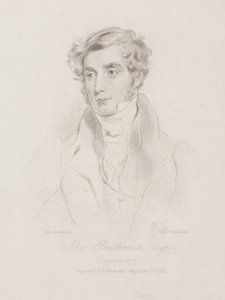 John Braithwaite, brytyjski inżynier, ok. 1830 autorstwa Frederick (attr. to) Barnard