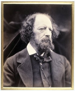 Lord Alfred Tennyson (1809-1892), poeta angielski. autorstwa John Pardon