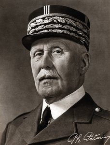 Marszałek Philippe Petain. Marshall Philippe Petain. autorstwa Ferdinand Georg Waldmuller