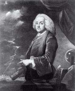 Portret Benjamina Franklina (1706-1790) autorstwa Georg Carl Heinrich Dollmann
