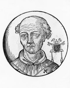 Portret Jana XII (Octavianus of Tusculum, ok. 937-964) autorstwa William Walcutt