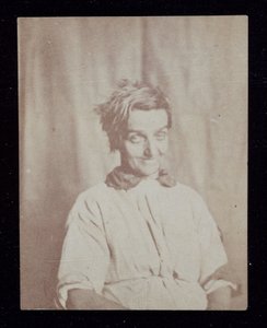 Psychiatria Portret pacjenta, azyl hrabstwa Surrey, ok. 1852 r. autorstwa John Pardon