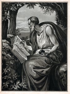 Św. Mateusz, ok. 1900 (rycina) autorstwa . .