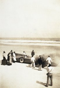 Sir Malcolm Campbell, angielski sportowiec i zawodnik autorstwa Ferdinand Georg Waldmuller