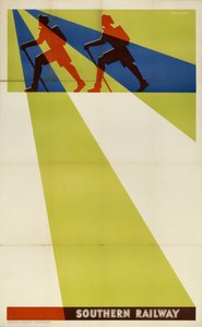 Plakat akcji Southern Railway autorstwa Frederick (attr. to) Barnard