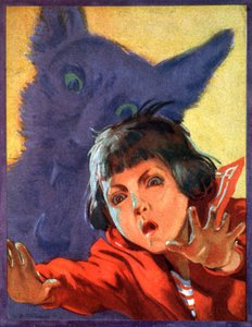 Wilkołak. 1923 (grawerowanie) autorstwa . .