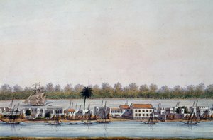 Widok St Louis, Senegal autorstwa William Walcutt