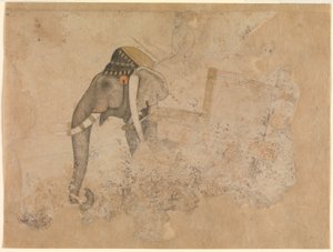 Haszim. Słoń i jeździec. ok. 1640 Metropolitan Museum of Art, Nowy Jork
