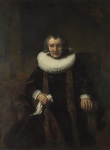 Portret Margarethy de Geer autorstwa Rembrandt van Rijn