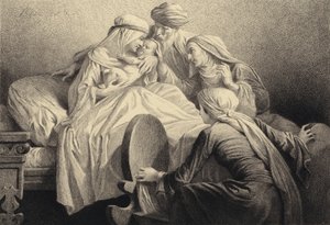 Człowiek narodzony na świat autorstwa after Albert Robida
