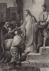 Jałmużna autorstwa after Albert Robida