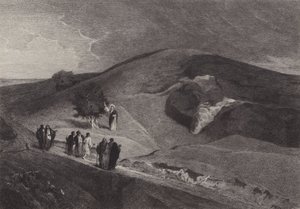 Jezus przeklął drzewo figowe autorstwa after Albert Robida