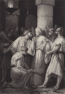 Jezus wydany żołnierzom autorstwa after Albert Robida