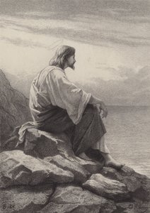 Jezus siedzący nad morzem