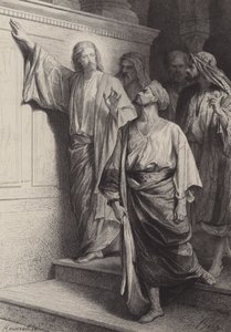 Powołanie św. Mateusza autorstwa after Albert Robida