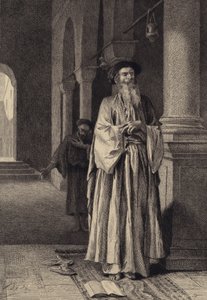 Faryzeusz i celnik autorstwa after Albert Robida