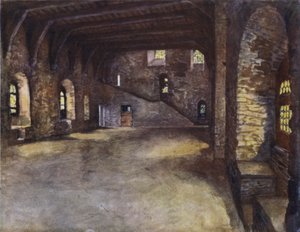 Sala Bankietowa, Zamek Hrabiów, Gandawa autorstwa after Amedee Forestier