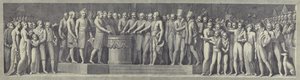 Uroczyste zaprzysiężenie przysięgi ustanawiającej Republikę Przedalpejską, 29 czerwca 1796 r. autorstwa after Andrea Appiani the Elder