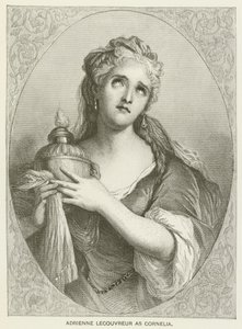 Adrienne Lecouvreur jako Cornelia autorstwa after Antoine Coypel