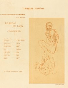 Posiłek Lwa autorstwa after Auguste Rodin