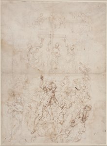Sąd Ostateczny autorstwa after Aurelio Lomi Giulio Benso